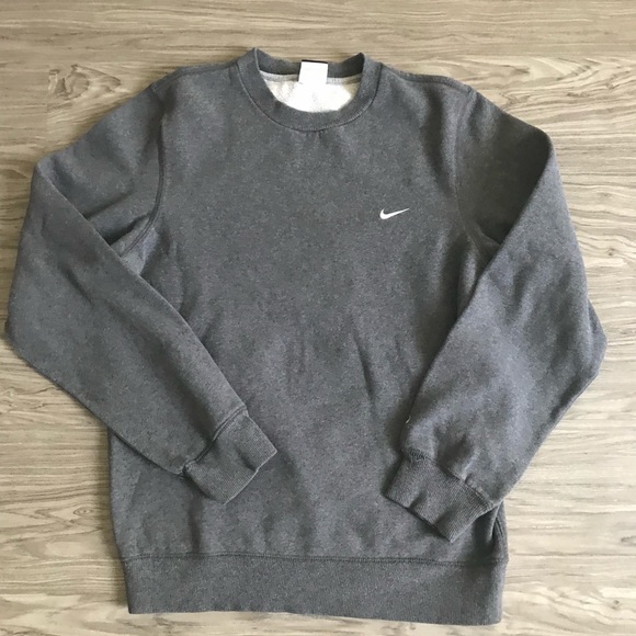 nike check sweater